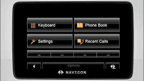 Bluetooth Presets - NAVIGON Video Tutorial