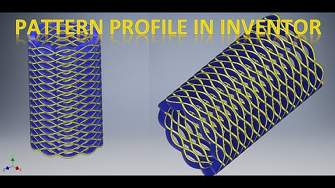 Pattern Design in Autodesk Inventor || Autodesk Inventor 3d drawings Tutorials || Design Tutorials