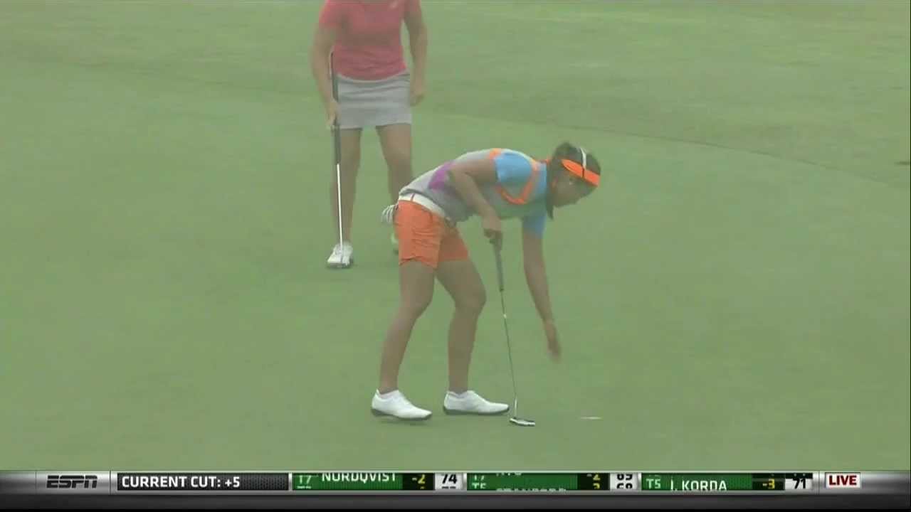 Jennifer Rosales 3rd Hole US Open 2013