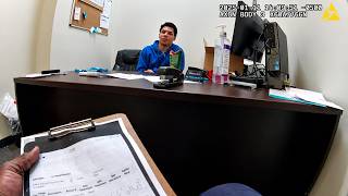 AT&T Manager Steals Phones From Store Safe & Pawns Them | Bodycam
