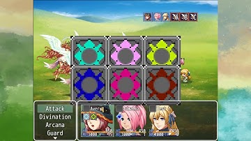 RPG Maker MV | FFXIV AST : Draw & Undraw (Regular and Inverted) Animation Test