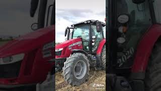 130 Hp Rezi̇l Mey Ferguson Nun Çekti̇ği̇ Pulluğa Bak