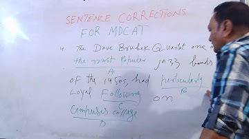 English for Entry Test, MDCAT 2018 UHS, Prof Amin Baig [4]