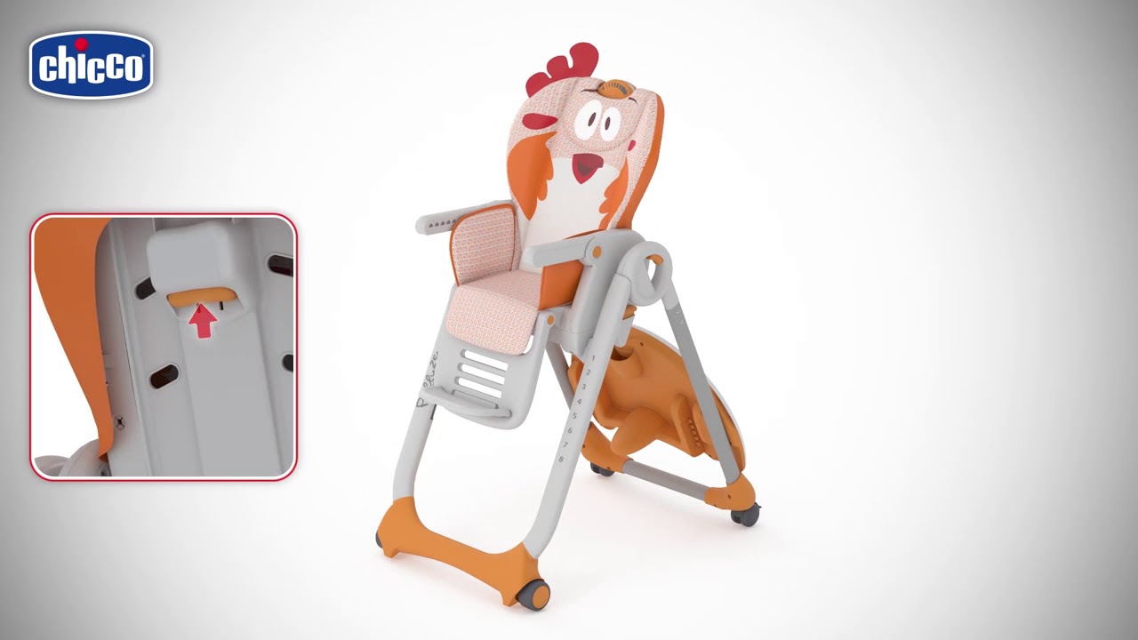 Chaise haute Polly 2 Start - YouTube