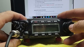 Anytone At-6666 PRO Firmware update V101