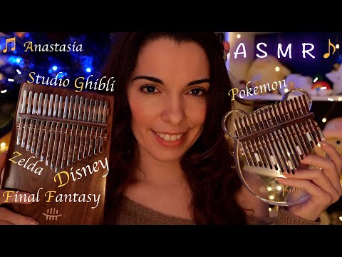 40min de KALIMBA en ASMR pour Dormir ~ Relaxing Music ~ Anastasia, Studio Ghibli, Zelda, FF7 Pokemon