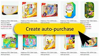How To AUTO BUY Pokemon 30th Celebration Products