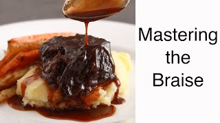 Red Wine Braised Short Ribs (indepth guide to braising)