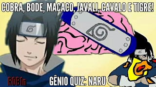 Gênio Quiz Naruto  Genio quiz, Naruto, Naruto e sasuke