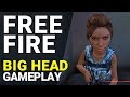 Free Fire - Big Head Mode Gameplay [1080p/60fps]