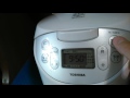 東芝マイコンジャー炊飯器5 5合炊きRC10MFHW01炊き上がる時間を予約操作方法