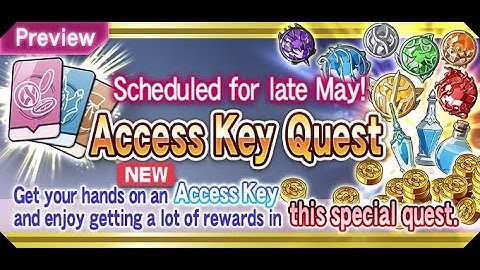 Preview Access Keys Special Quests! Medallions, EXP, Col and More! SAO Memory Defrag!