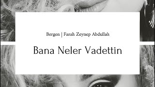 Bergen ft. Farah Zeynep Abdullah - Bana Neler Vadettin (Mix) Resimi