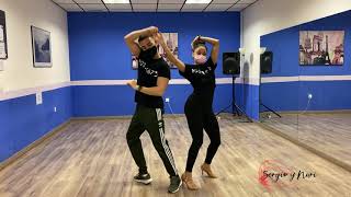 Clase de BACHATA NIVEL BASICO - Basico #28 Sergio y Nuri