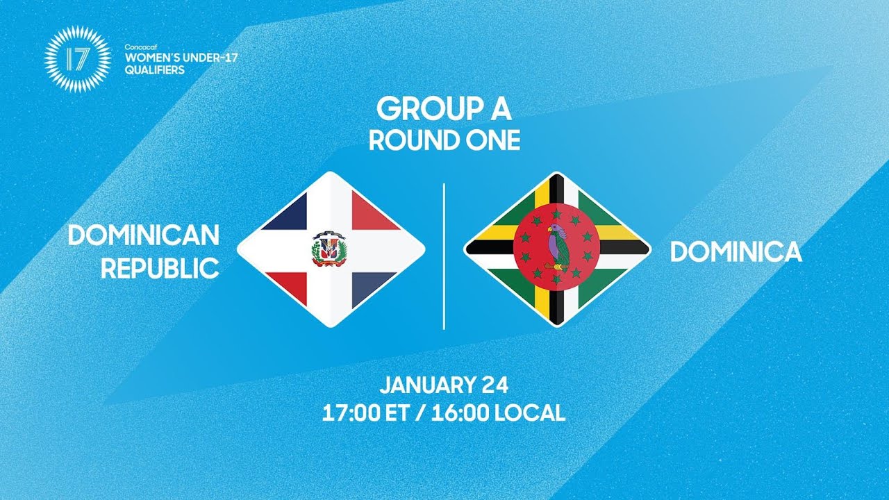 Dominican Republic vs Dominica | 2026 Concacaf Women’s Under-17 Qualifiers