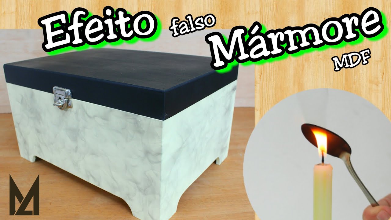 Falso Mármore - Pintura para MDF cru