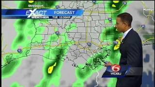 Mostly cloudy and warm with scattered showers