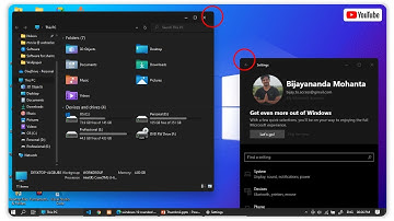 Rounded Corner in Windows 10 | Look like Windows 11 | Rounded Edge in Windows 10 😃