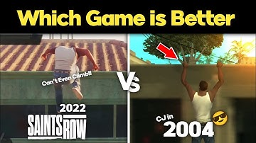 Saints Row Reboot Vs GTA San Andreas - Which One is Best?
