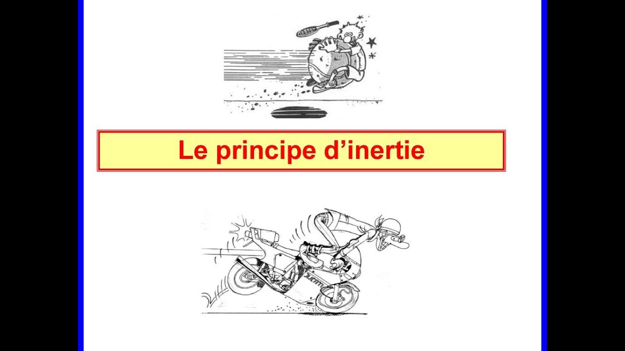 le principe d'inertie  YouTube