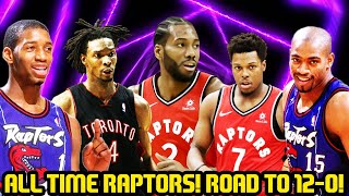 ALL TIME TORONTO RAPTORS TEAM 1 OF 30! ROAD TO 12-0 MYTEAM UNLIMITED GAMEPLAY NBA 2K20!