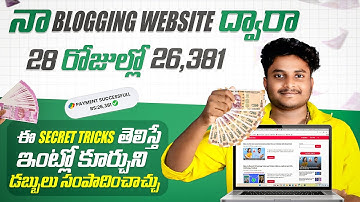 I Made Money Through My Blog Website | How to Start Blogging in 2025