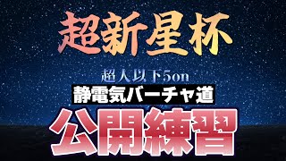 【VFes】超新星杯に向けて、チーム「静電気バーチャ道（moichang、あまも、イトラ、kik_Haku、ぷんやま）」の公開練習！【栗田親方】