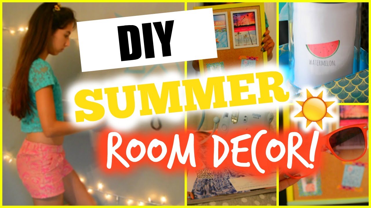 DIY Summer Room Decor! YouTube
