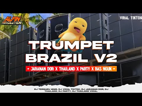 DJ TROMPET BRAZIL V2 X DOM SAE SAE X FEIN VIRAL DITIKTOK COCOK BUAT KARNAVAL | ALFIN REVOLUTION