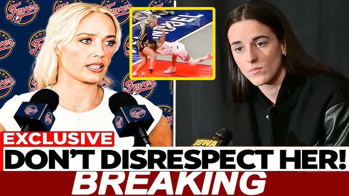 Sophie Cunningham RESPONDS To WNBA FINE After PROTECTING Caitlin Clark! - YouTube