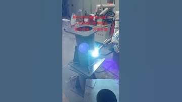 High speed 6 axis MIG  welding robot #cgxi #weldingcobot #cobotwelder #jocrt #cobot