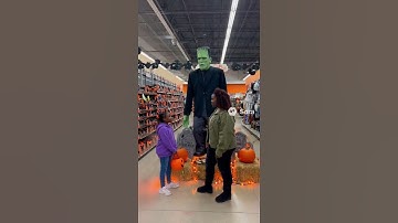 Frankenstein Comes Alive on Halloween 😱⚡ #Shorts