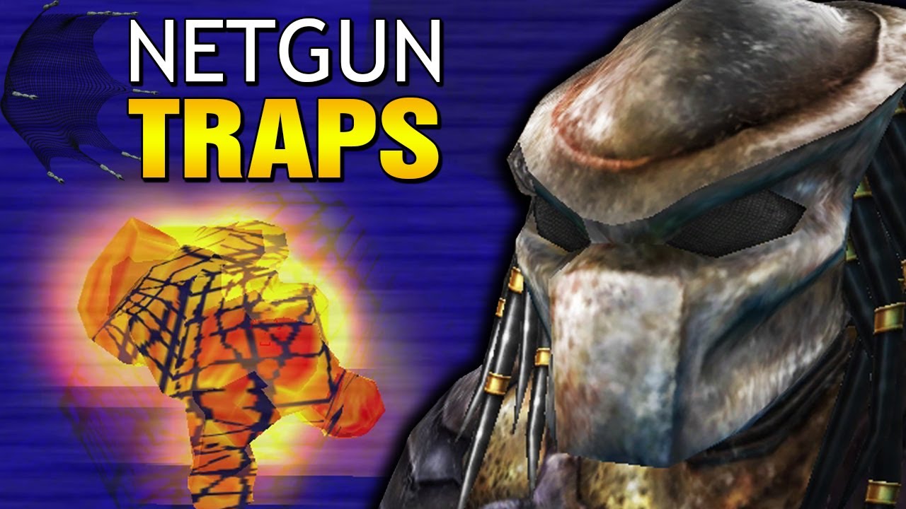 AvP2 Game Multiplayer - Netgun Traps - Aliens vs Predator 2 (2001