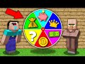 WHAT LEGENDARY TREASURE WILL YOU GET IN THE WHEEL OF FORTUNE IN MINECRAFT ? 100% TROLLING TRAP !