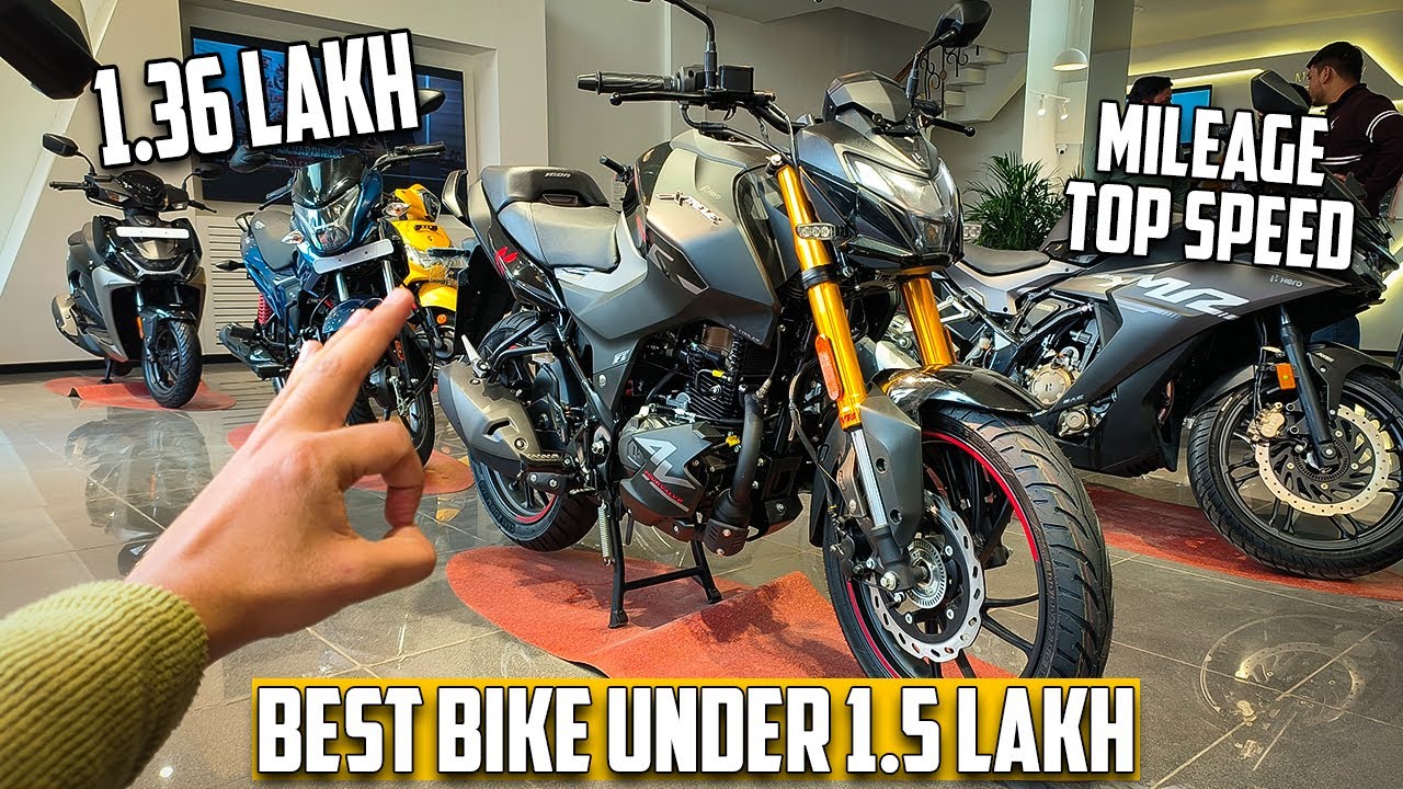 2024 Hero Xtreme 160r 4V Black Colour Detail Review 💥 Mileage & Top
