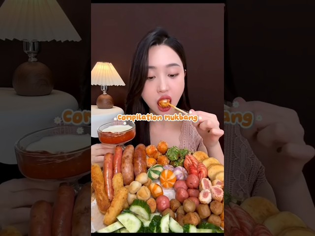 COMPILATION MUKBANG✨😍 #asmr #shorts #food