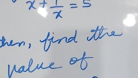 If X+1/x=5 then find the Value Of X-1/X=? |math |maths #livestreaming