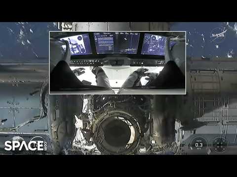 NASA's SpaceX Crew-12 undocks from International Space Station