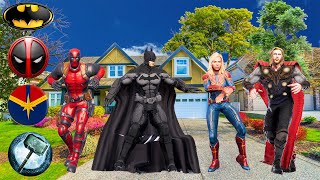 Giant Superheros Dance | SD FRAMES