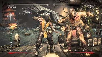 Cool Scorpion Combo + X-ray (Mortal Kombat X Clip)