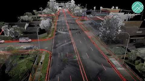 Road survey combining TLS and Mobile LiDAR capture!