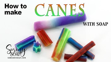 Gradient Soap Canes & Extruder Use