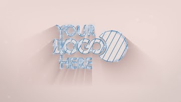 Elegant 3D Logo Reveal company intro V5