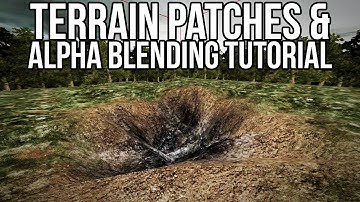 Basic Terrain Patches and Alpha Blending Tutorial // CoD 5 Radiant