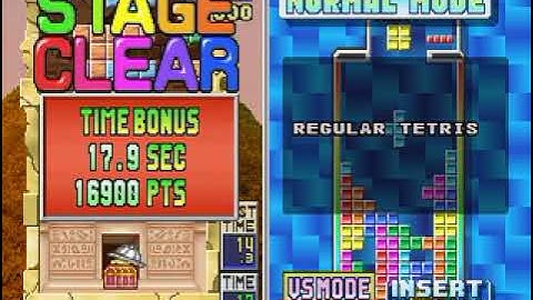 Tetris Plus Puzzle Mode Standard - Arcade - 1CC 292.400pts