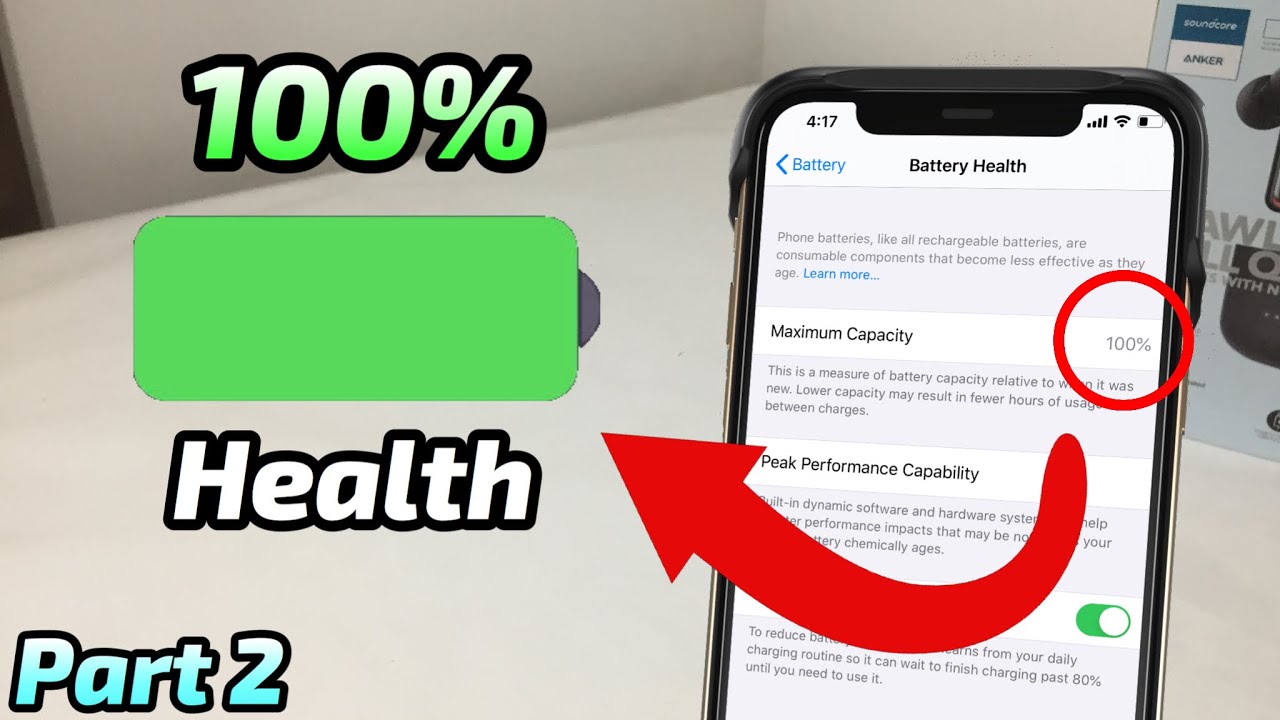 Maintain 100% iPhone Battery Health | Part 2