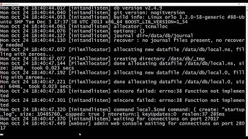 MongoDB and Pymongo - Getting Started (Linux)