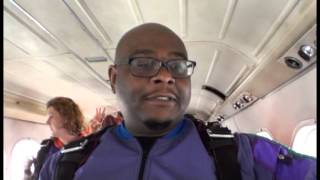 Rob Skydiving - Gutsy Big Dude!!