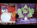 DIY Christmas pop-up greeting card | Easy pop-up greeting card making at home for Christmas