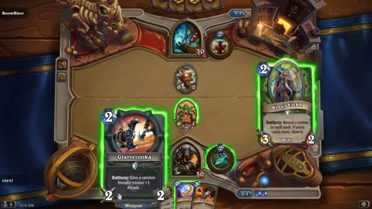 King's Elekk Winning On Turn 4!